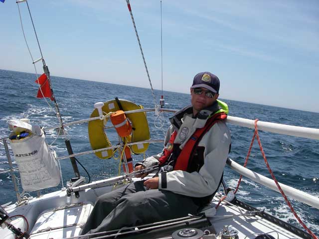 Eric on the Helm