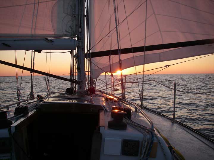 Sailing into the Rising Sun