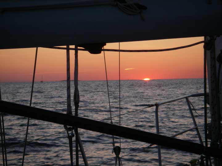 Sunrise over Seguin Island