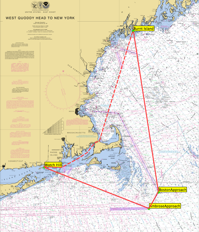 Chart 13006 New York to West Quoddy Head