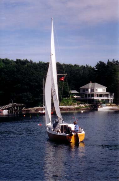 Sailing on a Starboard Tack