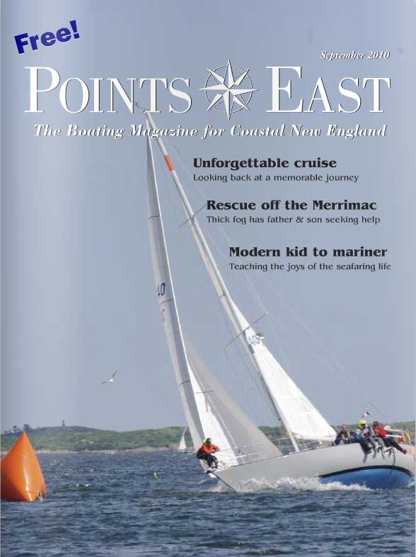 Points East Magazine Cover, September 2010